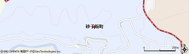 石川県金沢市砂子坂町周辺の地図