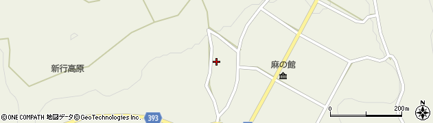 長野県大町市美麻新行15017周辺の地図