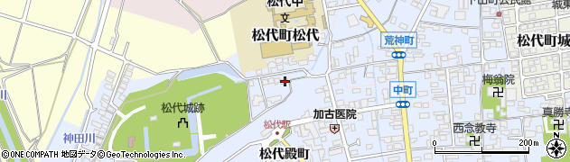 長野県長野市松代町松代殿町87周辺の地図