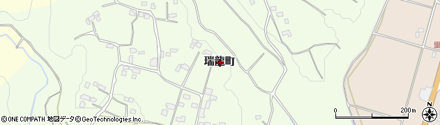 茨城県常陸太田市瑞龍町周辺の地図