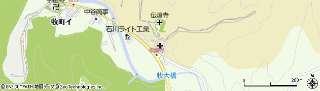 石川県金沢市伝燈寺町（ハ）周辺の地図