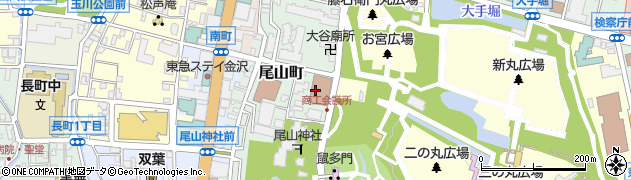 アクサ生命保険株式会社　金沢支社周辺の地図