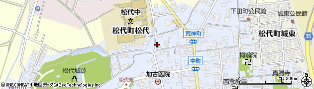 長野県長野市松代町松代殿町124周辺の地図