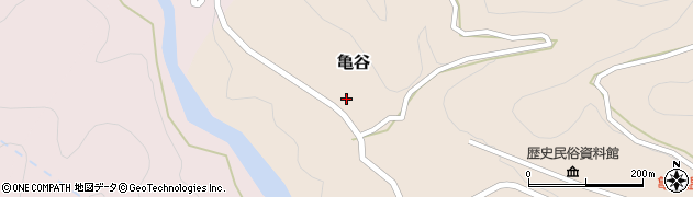 富山県富山市亀谷687周辺の地図