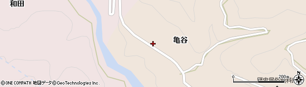 富山県富山市亀谷702周辺の地図