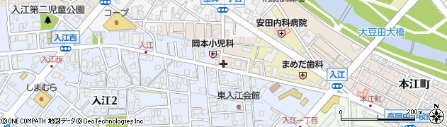 金沢個人タクシー協同組合事務局周辺の地図