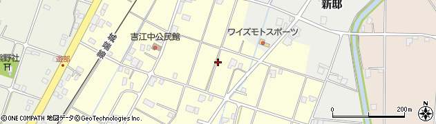 富山県南砺市吉江中周辺の地図