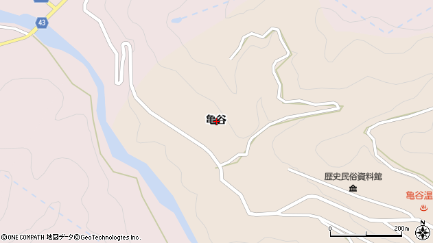 〒930-1459 富山県富山市亀谷の地図