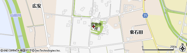 空泉寺周辺の地図