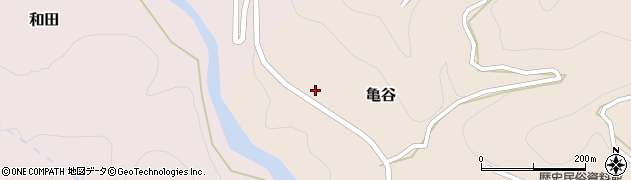 富山県富山市亀谷705周辺の地図