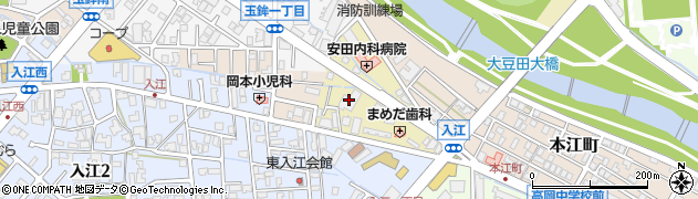 日本自動車機械工具協会　金沢分室周辺の地図