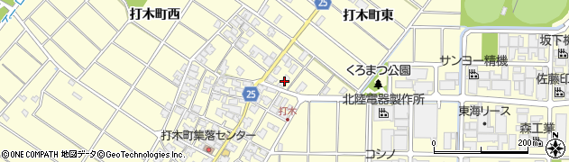 石川県金沢市打木町東5周辺の地図
