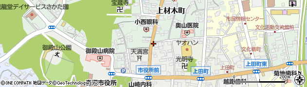 安喜亭 支店周辺の地図