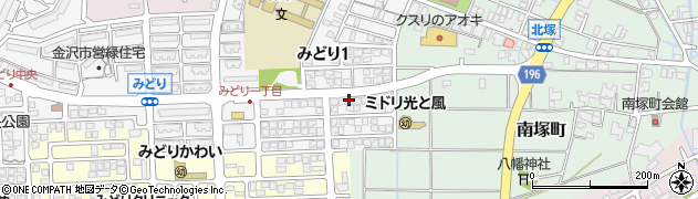 坂川理容室周辺の地図