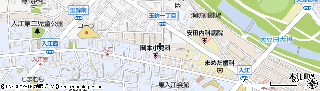 石川県金沢市玉鉾町イ23周辺の地図