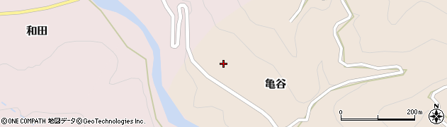 富山県富山市亀谷728周辺の地図