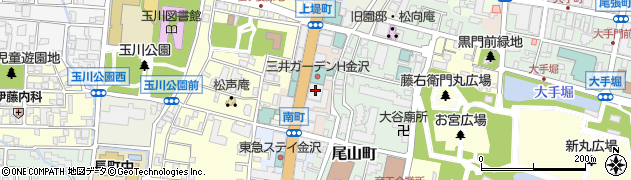株式会社東京商工リサーチ　金沢支店周辺の地図