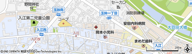 石川県金沢市玉鉾町イ27周辺の地図