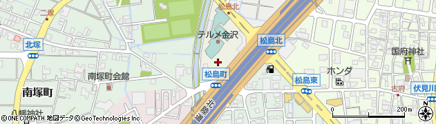 石川県金沢市松島町周辺の地図