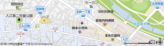 石川県金沢市玉鉾町イ24周辺の地図