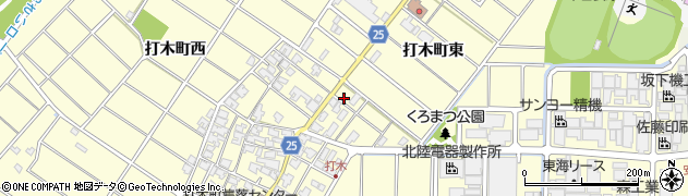 石川県金沢市打木町東28周辺の地図