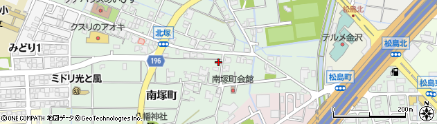 石川県金沢市南塚町291周辺の地図