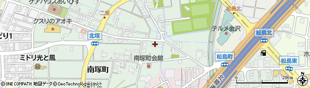 石川県金沢市南塚町74周辺の地図