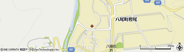 富山県富山市八尾町樫尾12周辺の地図