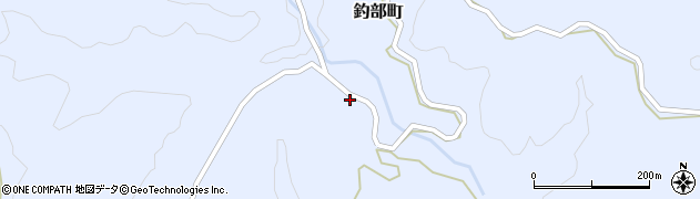 石川県金沢市釣部町（チ）周辺の地図