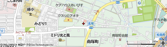 石川県金沢市南塚町305周辺の地図