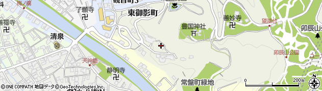 石川県金沢市東御影町31周辺の地図