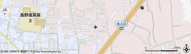 長野県長野市篠ノ井会400周辺の地図