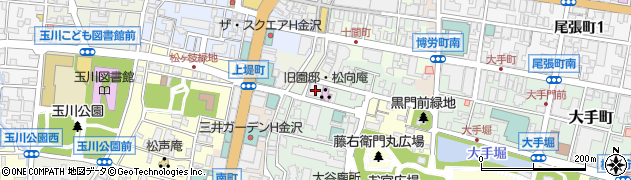 金沢大学　サテライト・プラザ周辺の地図
