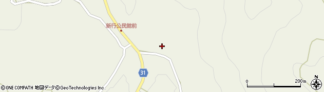長野県大町市美麻新行13944周辺の地図