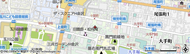 石川県金沢市西町4番丁15-3駐車場【1】周辺の地図