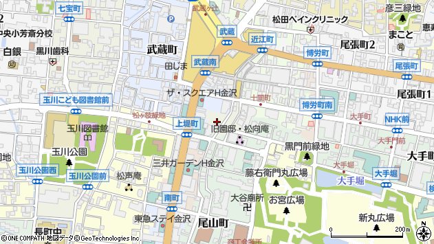 〒920-0916 石川県金沢市下松原町の地図