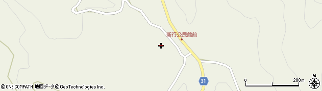 長野県大町市美麻新行14691周辺の地図