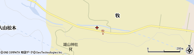 富山県富山市牧910周辺の地図