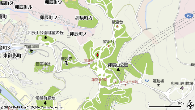 〒920-0833 石川県金沢市末広町の地図