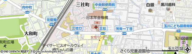 石川県女性センター総合案内・貸室申込周辺の地図