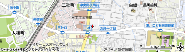 石川県庁　会館石川県職業能力開発プラザ周辺の地図