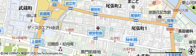 金沢近江町郵便局 ＡＴＭ周辺の地図