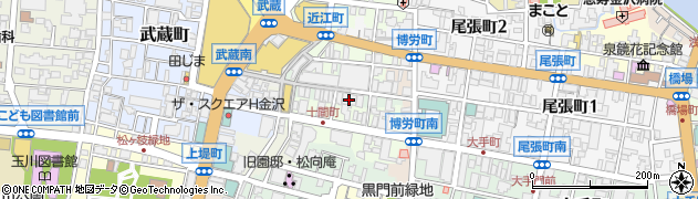 近江町市場・冷蔵庫協同組合周辺の地図