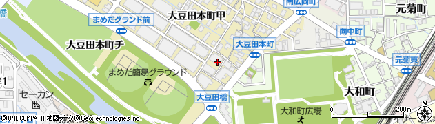 石川県金沢市大豆田本町甲80周辺の地図