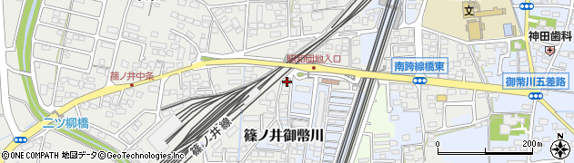 中井クリーニング店周辺の地図