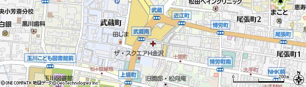 石川県金沢市青草町5周辺の地図