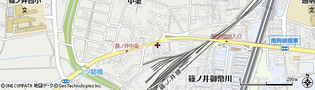 長野県長野市篠ノ井二ツ柳中条1956周辺の地図