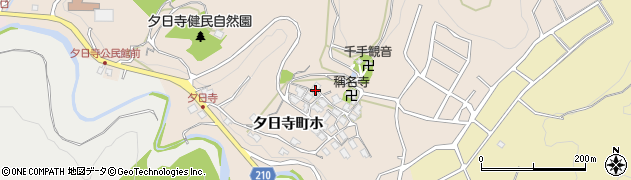 石川県金沢市夕日寺町ホ178周辺の地図