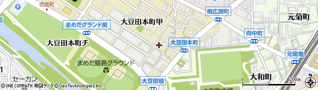 石川県金沢市大豆田本町甲43周辺の地図