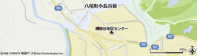富山県富山市八尾町樫尾17周辺の地図